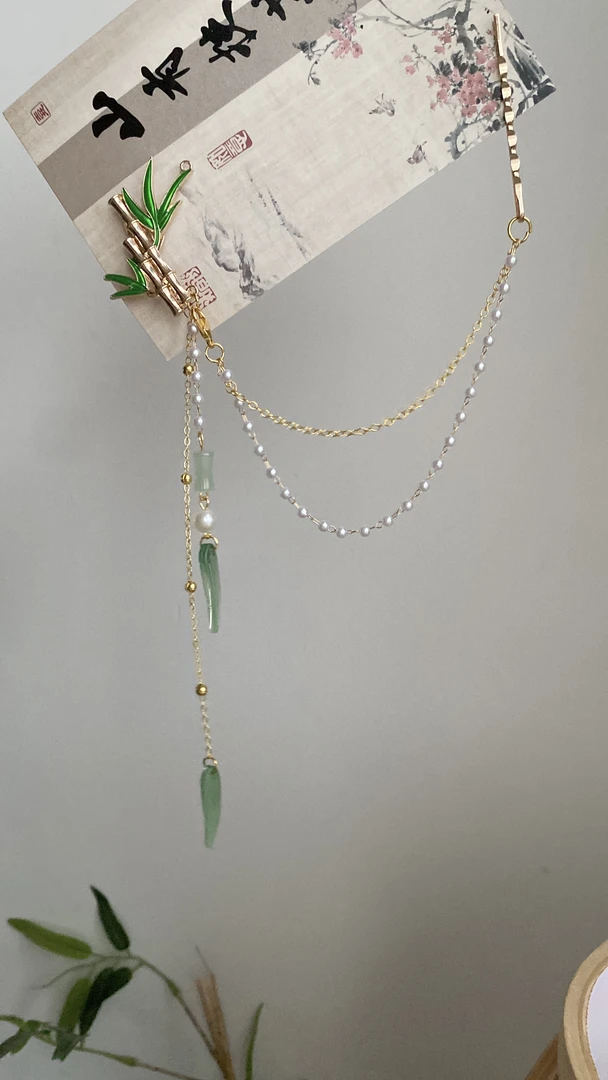 【三两枝】原创汉服多用途防风夹宋制对襟可拆卸流苏一字夹