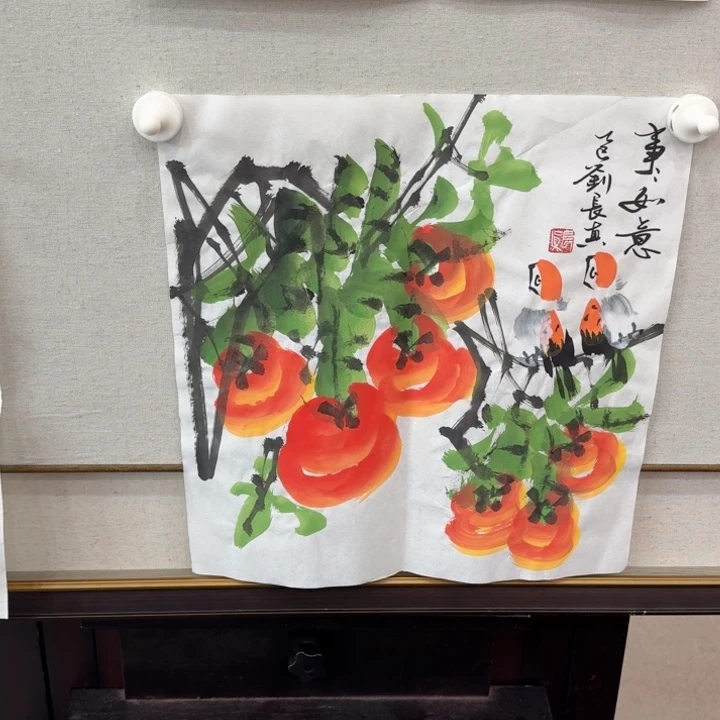 国画书画作品多次参加全国大展