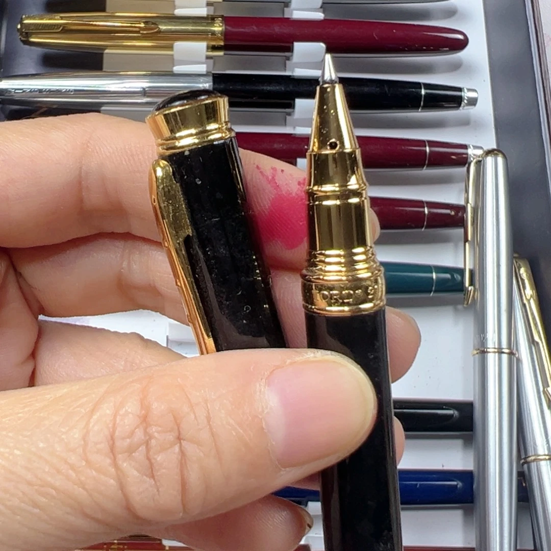 便携式天伦全铜自动吸水钢笔