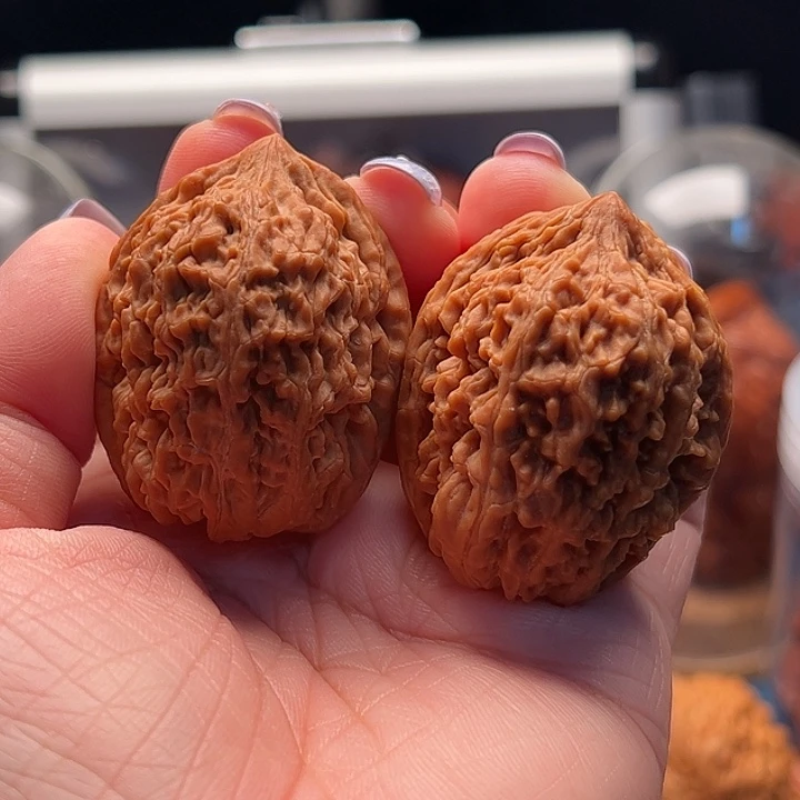 文玩核桃把件大蒜头 全品