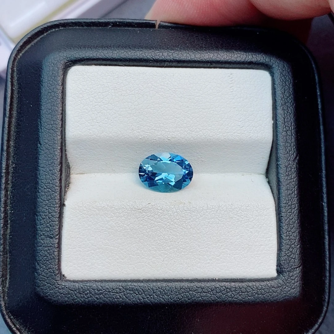 未镶嵌笔搁海蓝宝石1.5ct 超级圣玛利亚