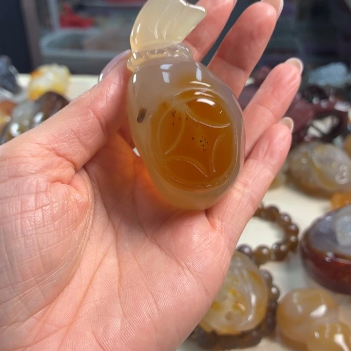 未镶嵌吊坠(不含链)玛瑙/玉髓