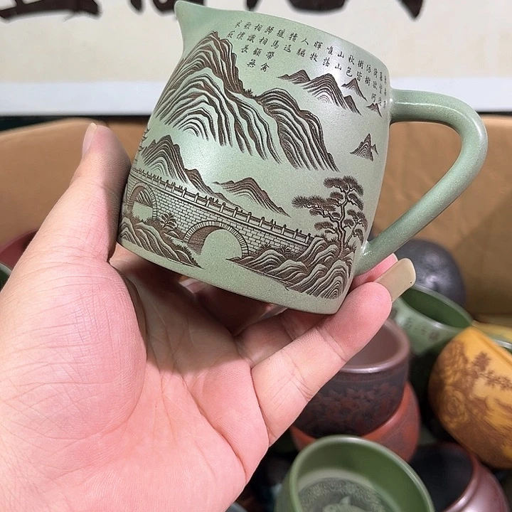 茶杯紫砂全手工紫砂主人杯