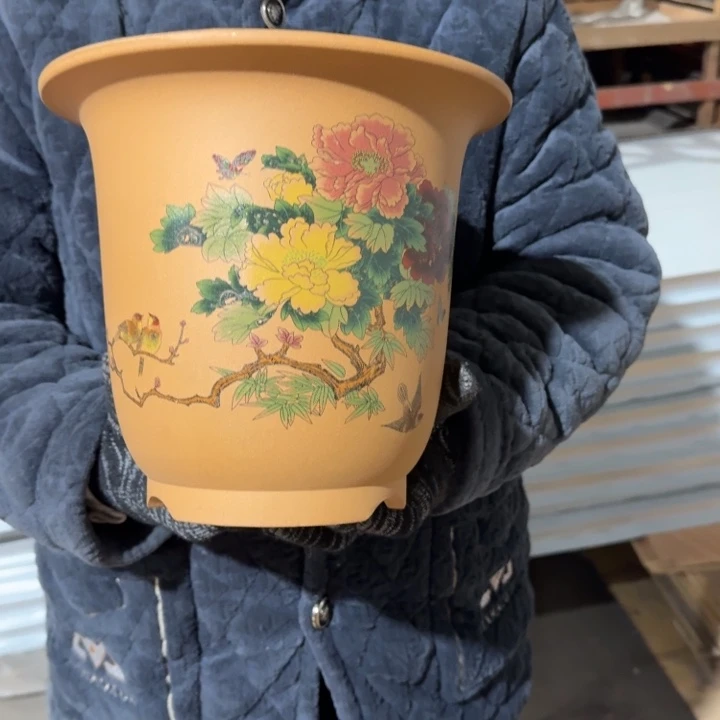 紫砂花盆破损补发