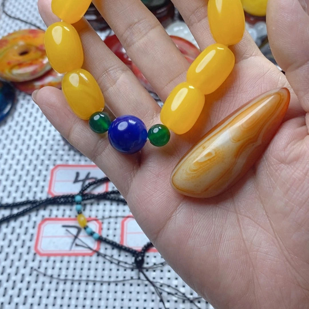 玛瑙/玉髓颈饰未镶嵌吴*林