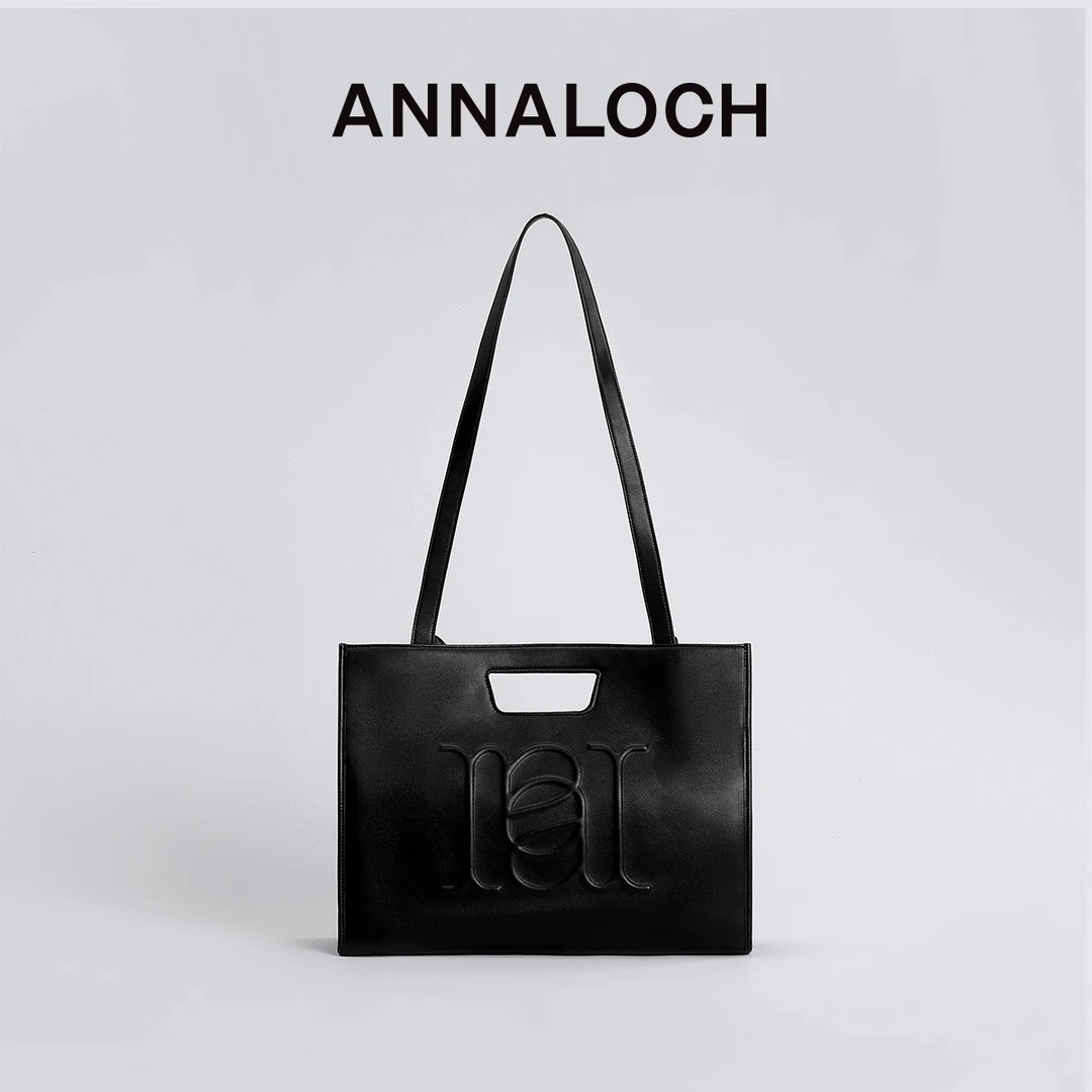 ANNALOCH再生系列通勤时尚简约单肩手提托特包休闲手提小众轻奢