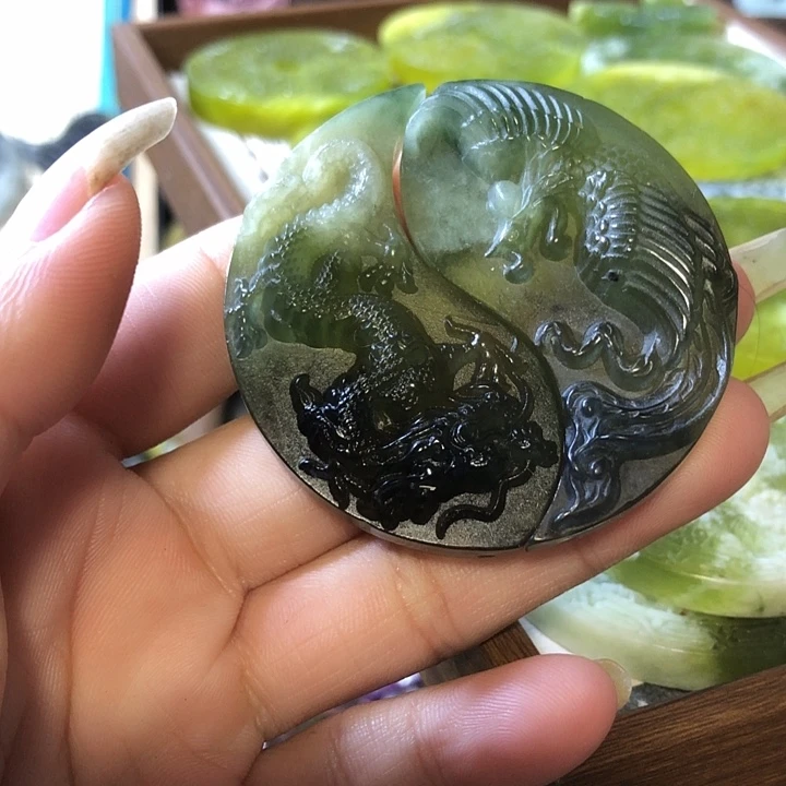 未镶嵌岫玉岫玉挂件