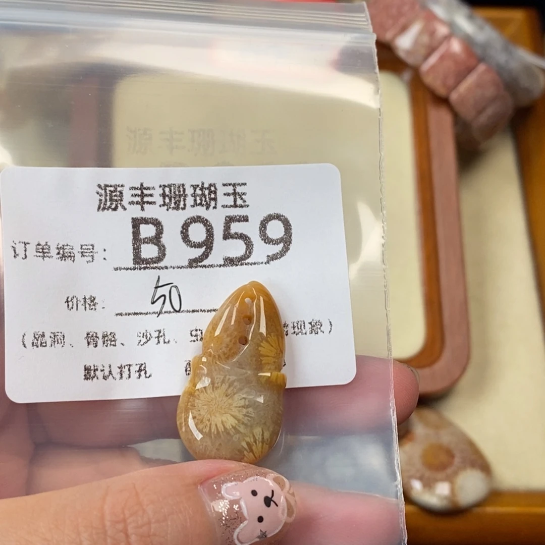 y***z未镶嵌颈饰硅化玉