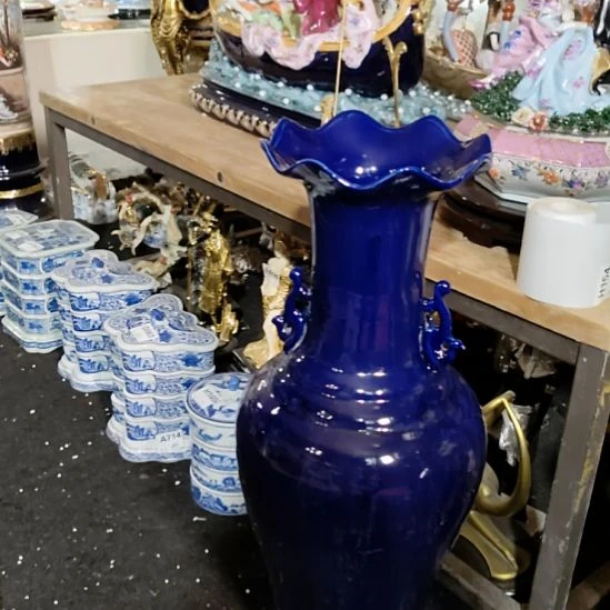 陶瓷花瓶高60厘米微瑕特价出不退换