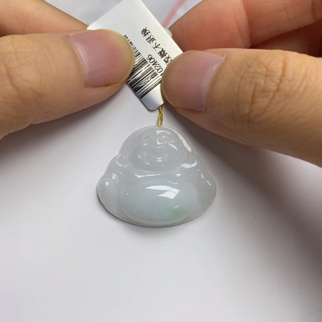 颈饰未镶嵌翡翠佛公