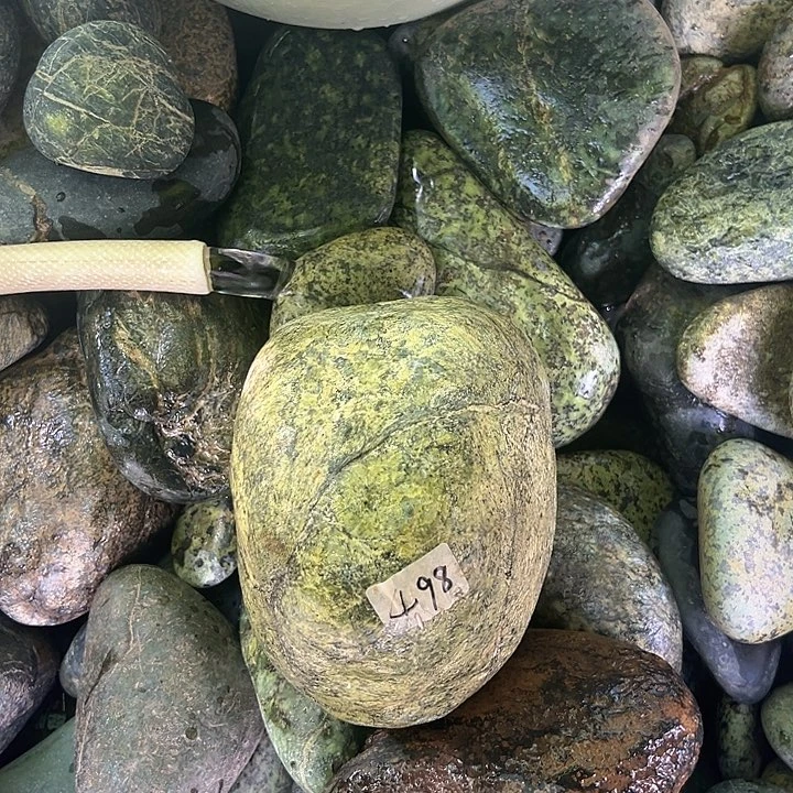 辉***达蛇纹石玉合金西藏藏玉药王石