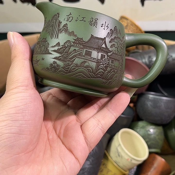 茶杯紫砂全手工紫砂主人杯