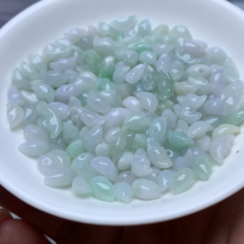 【闪购商品】未镶嵌手链翡翠翡翠手工小元宝30颗