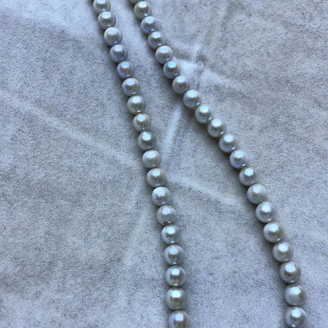 海水珍珠颈饰银S925镶嵌