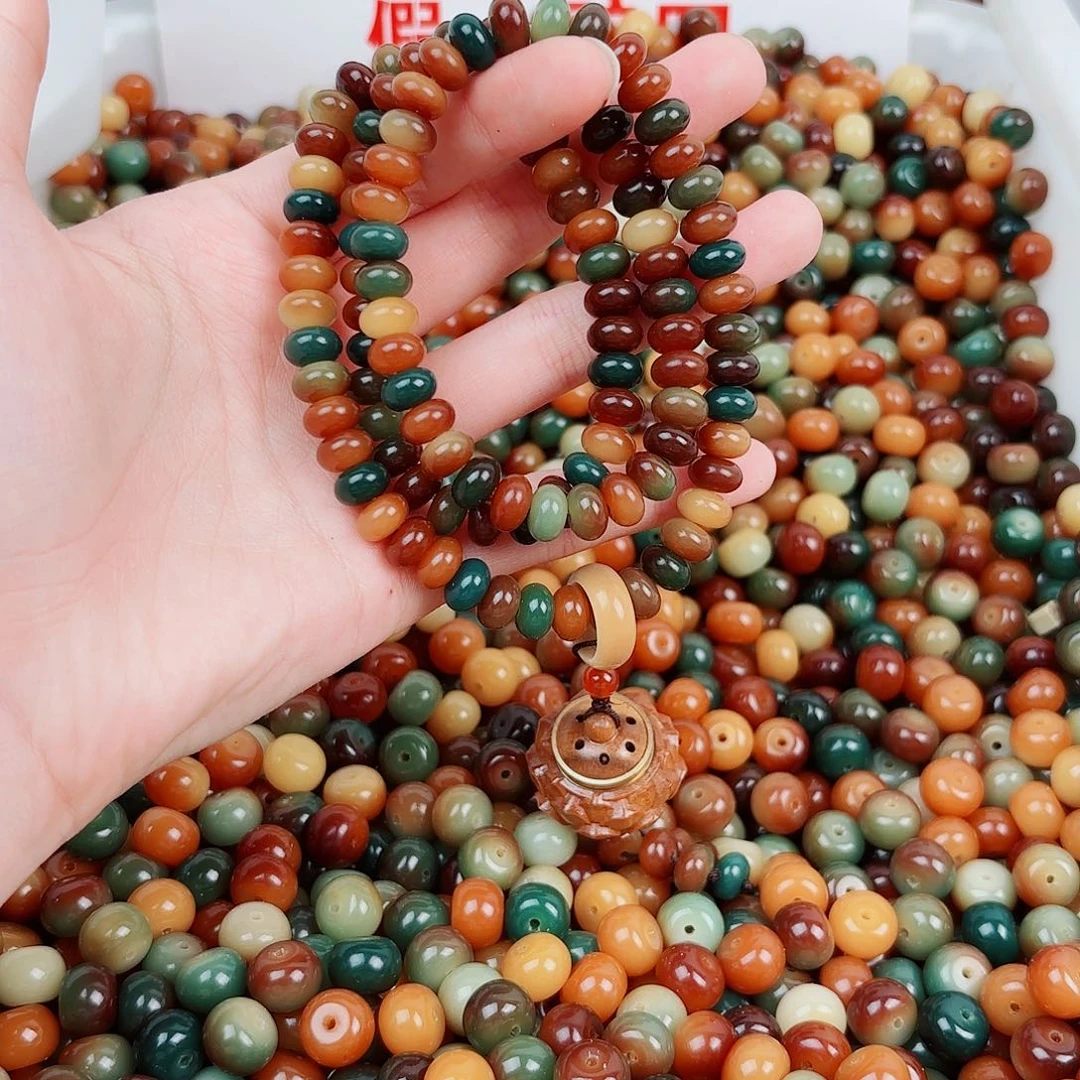 吊坠菩提根/象牙果小敦煌算盘108