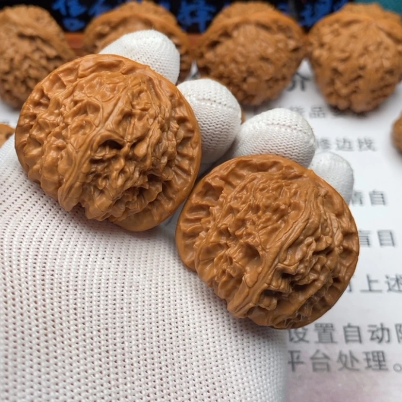 【闪购商品】吊坠文玩核桃国****子2白狮子