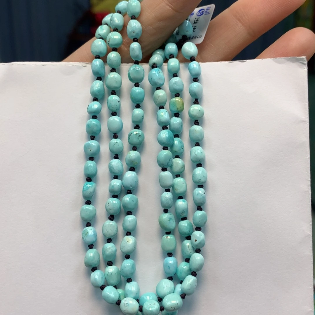 绿松石未镶嵌长链