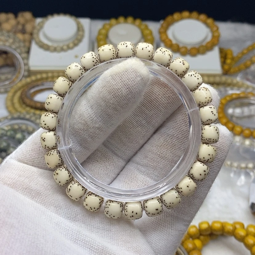 【闪购商品】星月菩提手串原白卡8.5尺寸