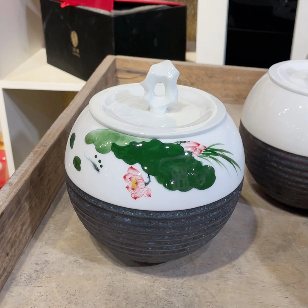 【闪购商品】罐陶瓷茶叶罐密封罐