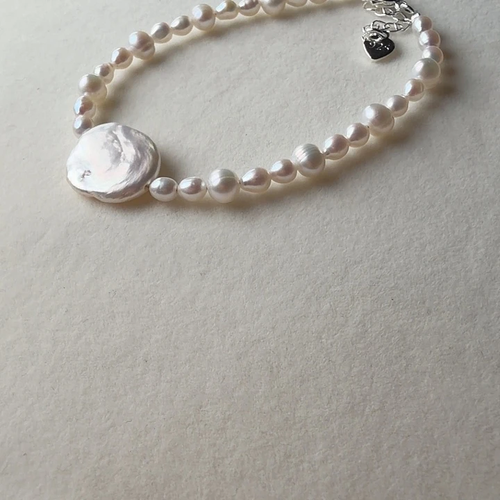 合金手绳淡水珍珠