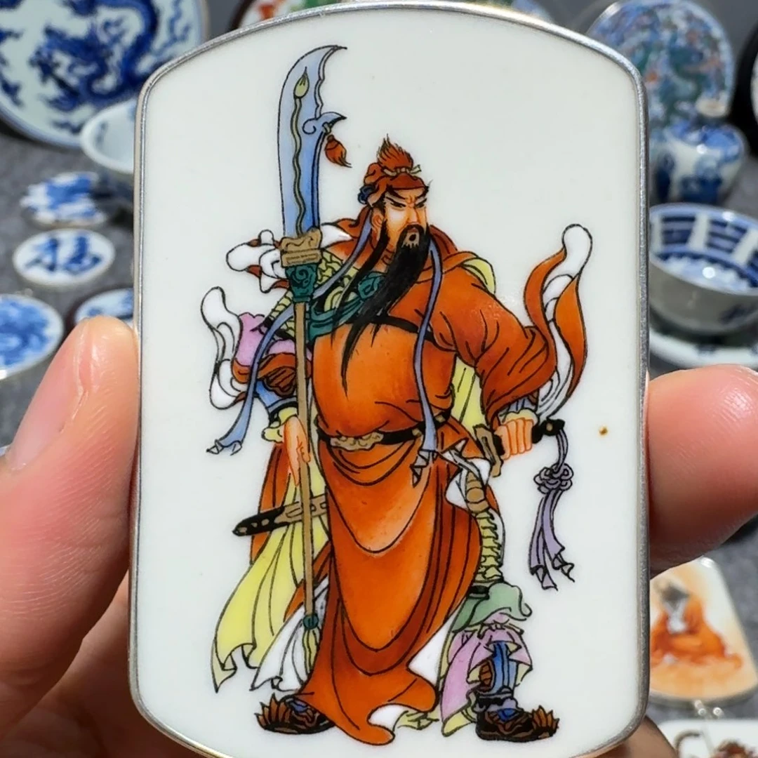 瓷片时****^精品挂件一个