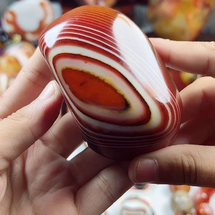 玛瑙/玉髓未镶嵌耳饰