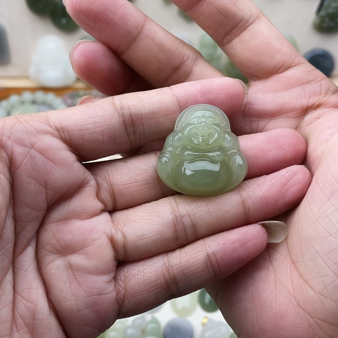 二***爷和田玉未镶嵌吊坠(不含链)