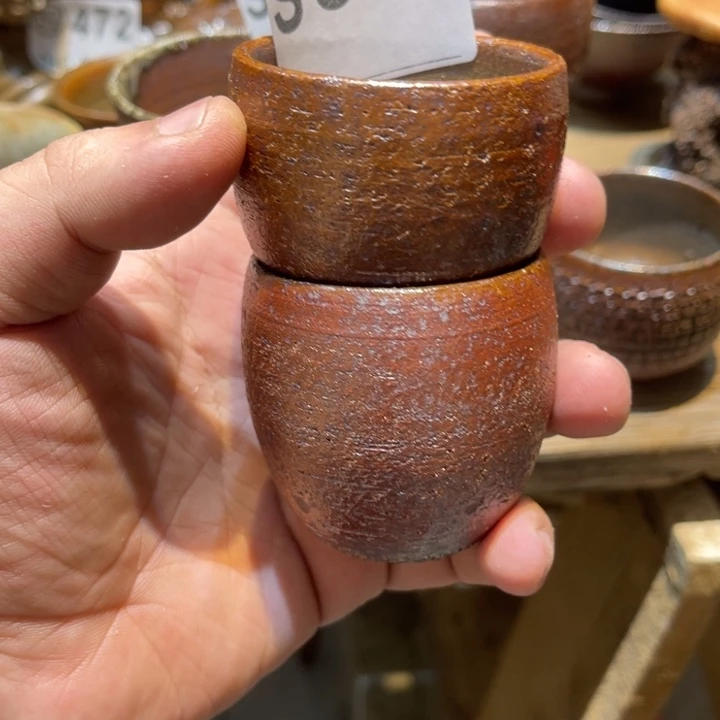 纯手工制作工艺（柴烧）裸烧吴*江s517