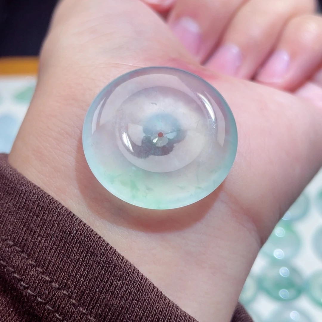 颈饰未镶嵌翡翠扣子