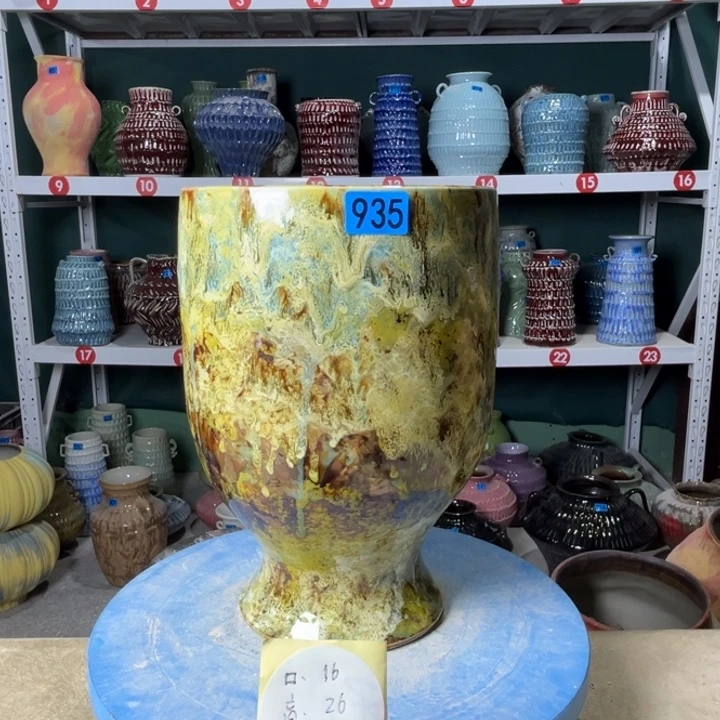 景德镇陶瓷花盆花器935