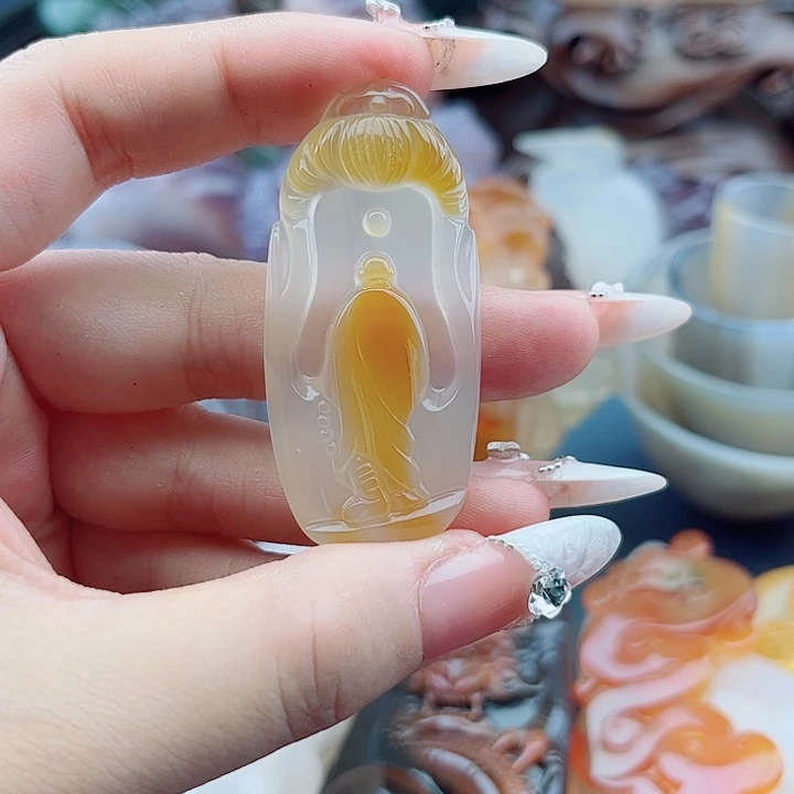 小***包玛瑙未镶嵌手饰吊坠