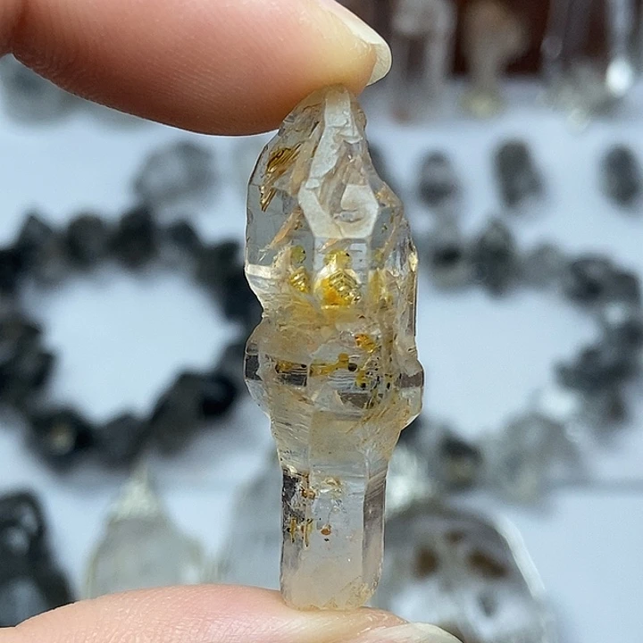 颈饰未镶嵌水晶满油权杖