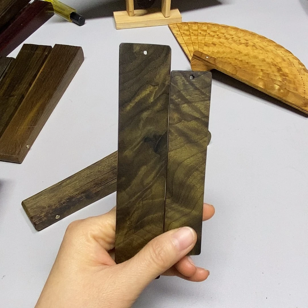 楠木快**上金丝楠木书签特价