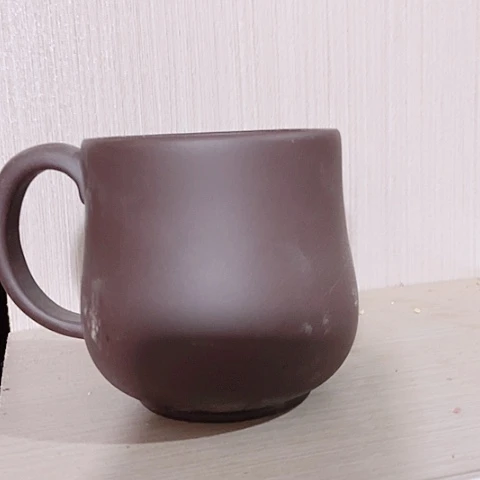 茶杯绿泥宜兴紫砂全手工制作