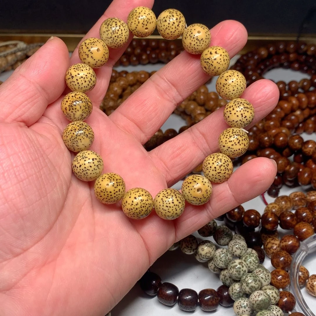 吊坠星月菩提天**方海南原生态14圆珠