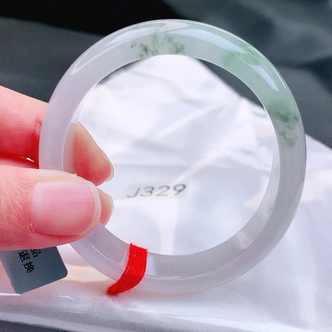 翡翠未镶嵌手镯缅甸天然a货翡翠手镯