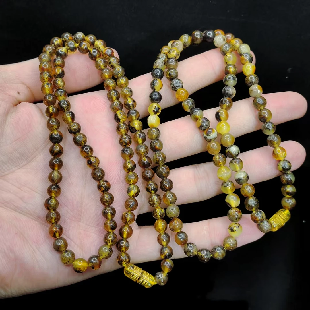 【李想精选】琥珀公主链M7【多样性发其一】约5mm