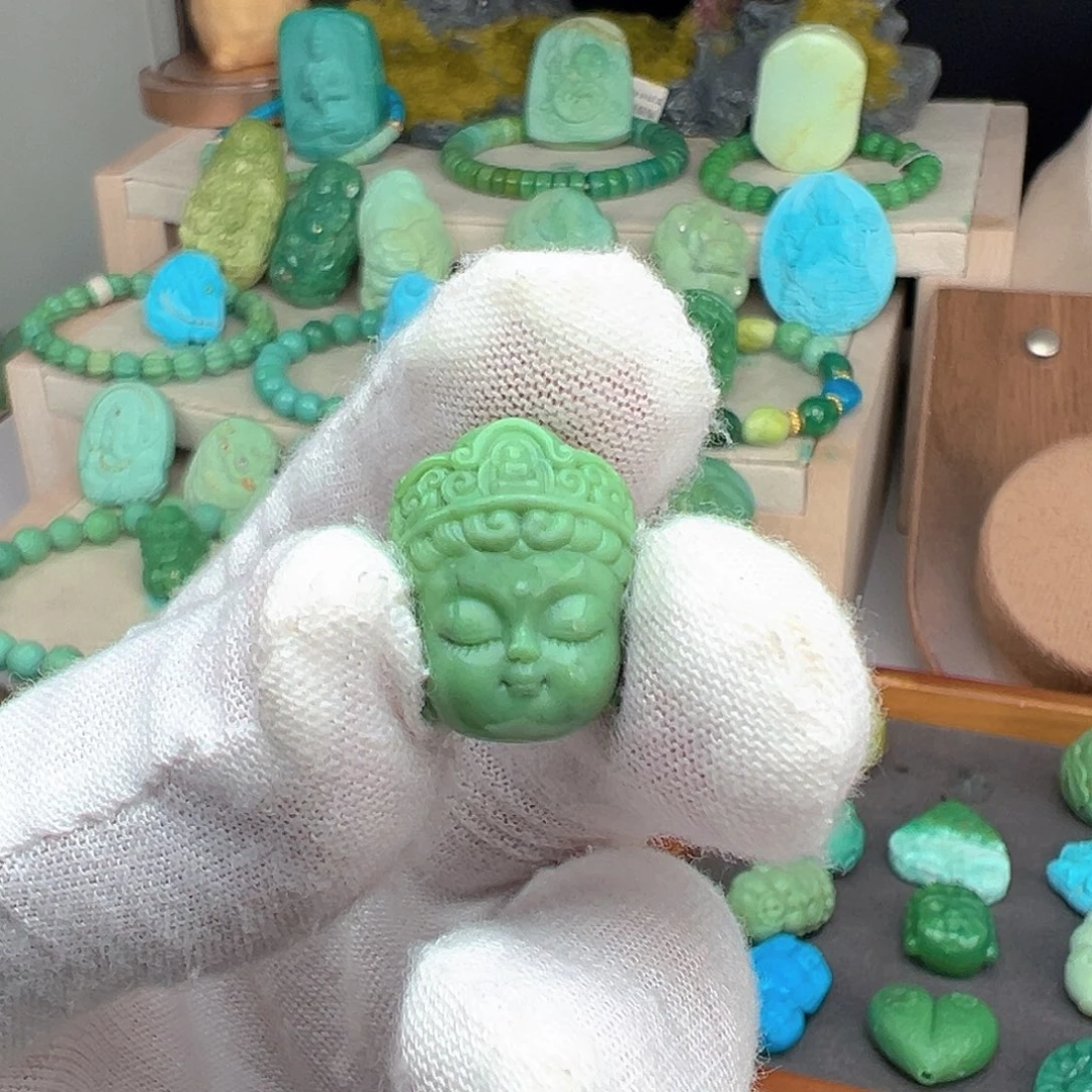 绿松石未镶嵌主播夏