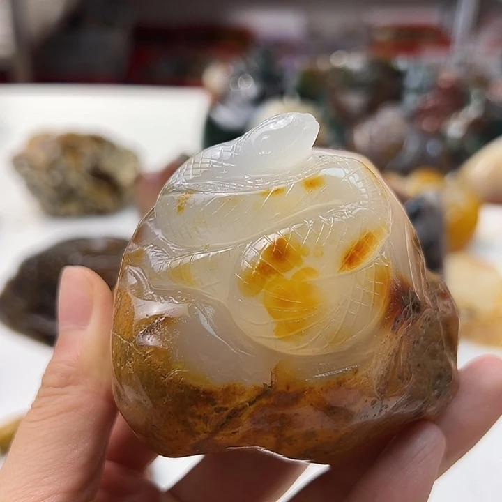 未镶嵌颈饰玛瑙/玉髓