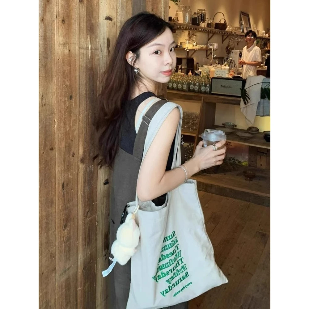 巨推荐！松弛感背带裤女夏季宽松休闲叠穿连体裤高级感阔腿长裤子