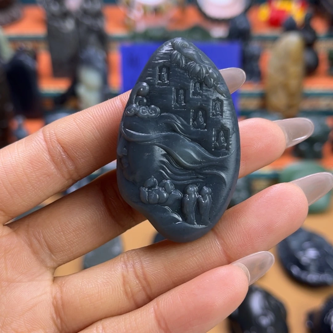 未镶嵌和田玉挂件