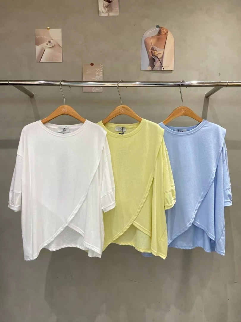 米多多 SANMU#2582#时尚休闲简约百搭上衣 kc