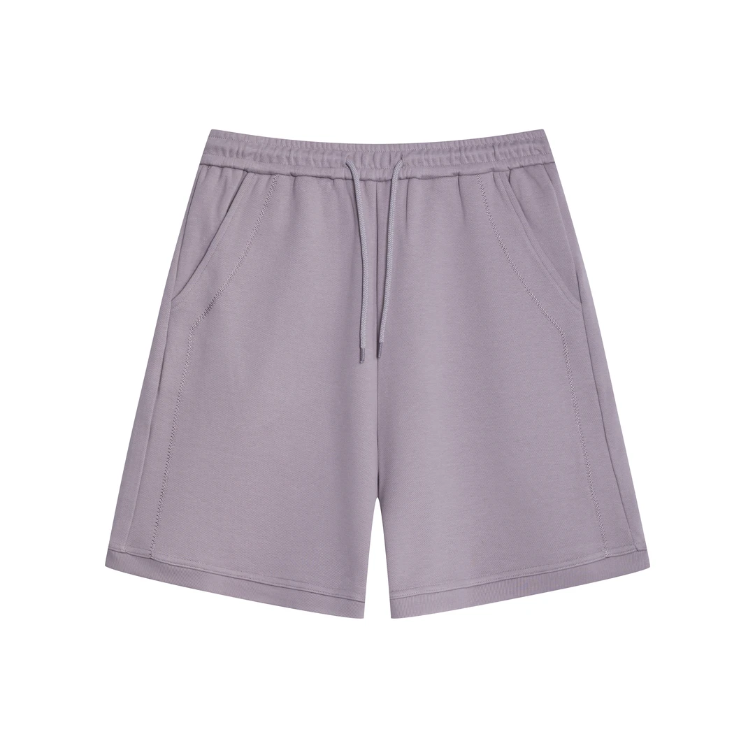 【15号链接】直筒休闲运动卫裤宽松纯色五分裤