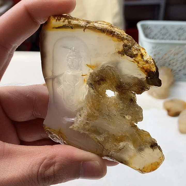 玛瑙/玉髓未镶嵌颈饰