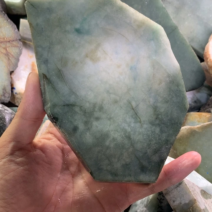 翡翠裸石14号取牌子