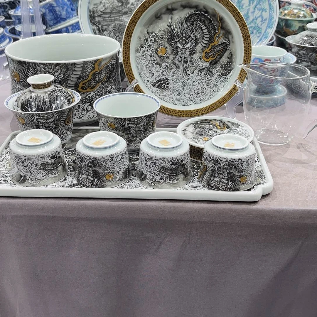 瓷片景德镇瓷器精品展示