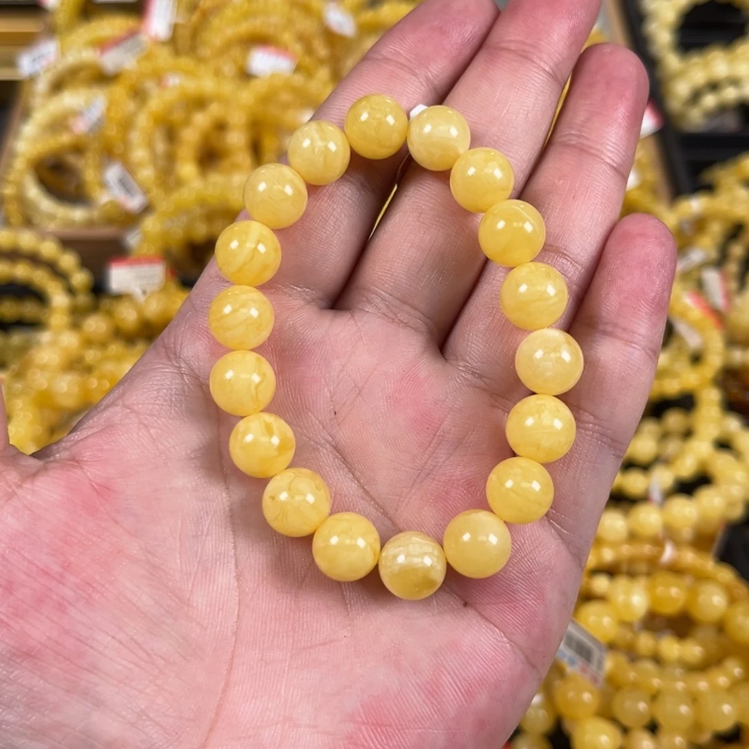 裸石琥珀未镶嵌琥珀手串