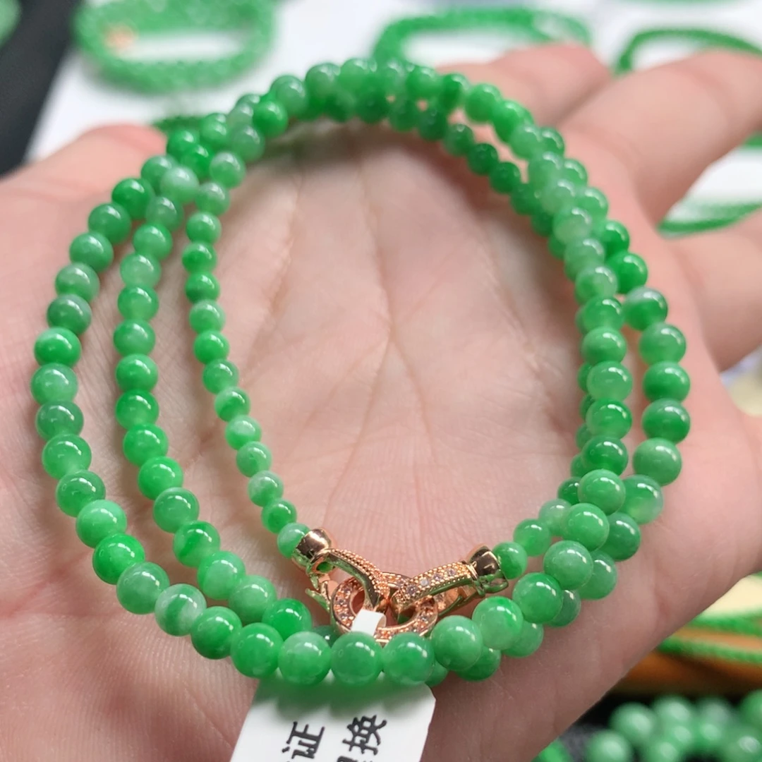 翡翠未镶嵌手链翡翠