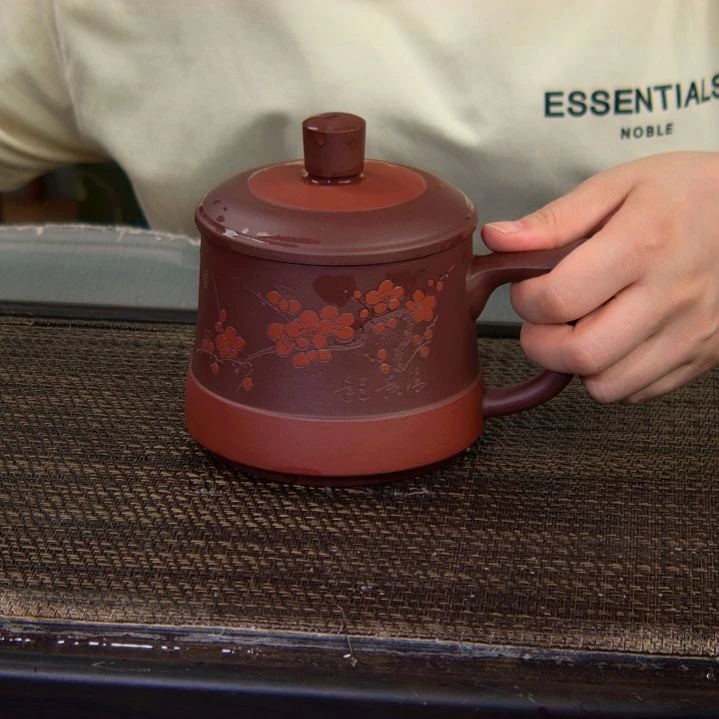 茶杯紫砂高货放漏