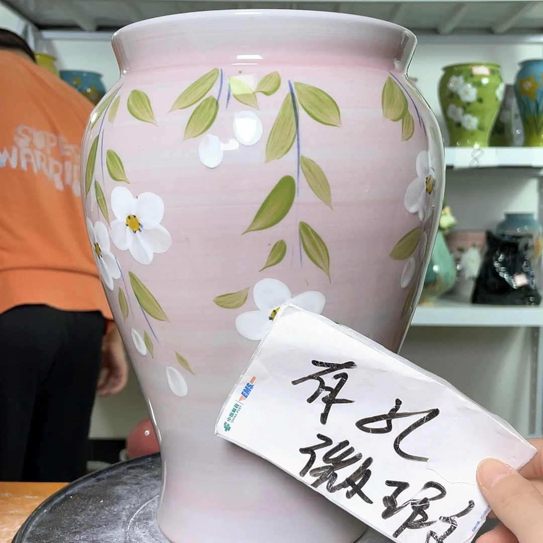 景德镇陶瓷花盆花器暇258